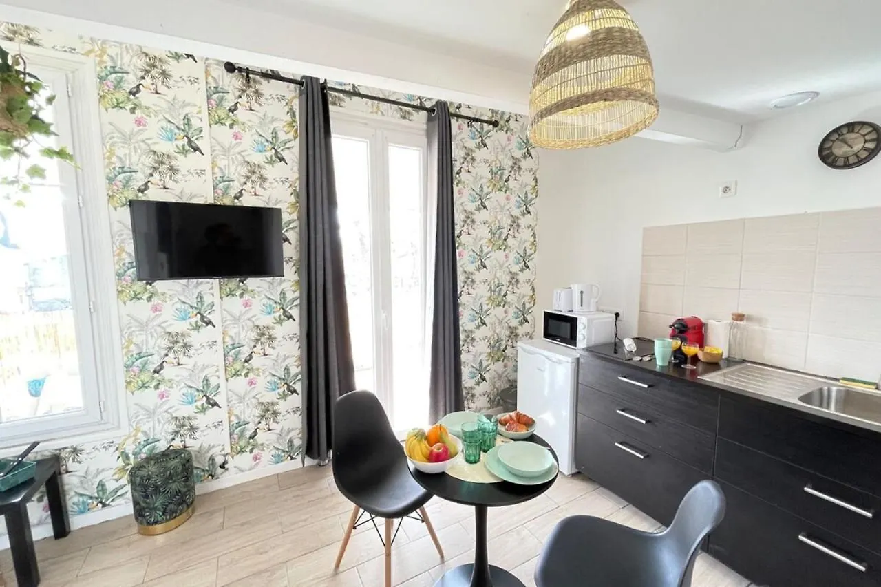 Le Jungle By Anderslocationterrassewifi-Netflix Apartment Marseille France