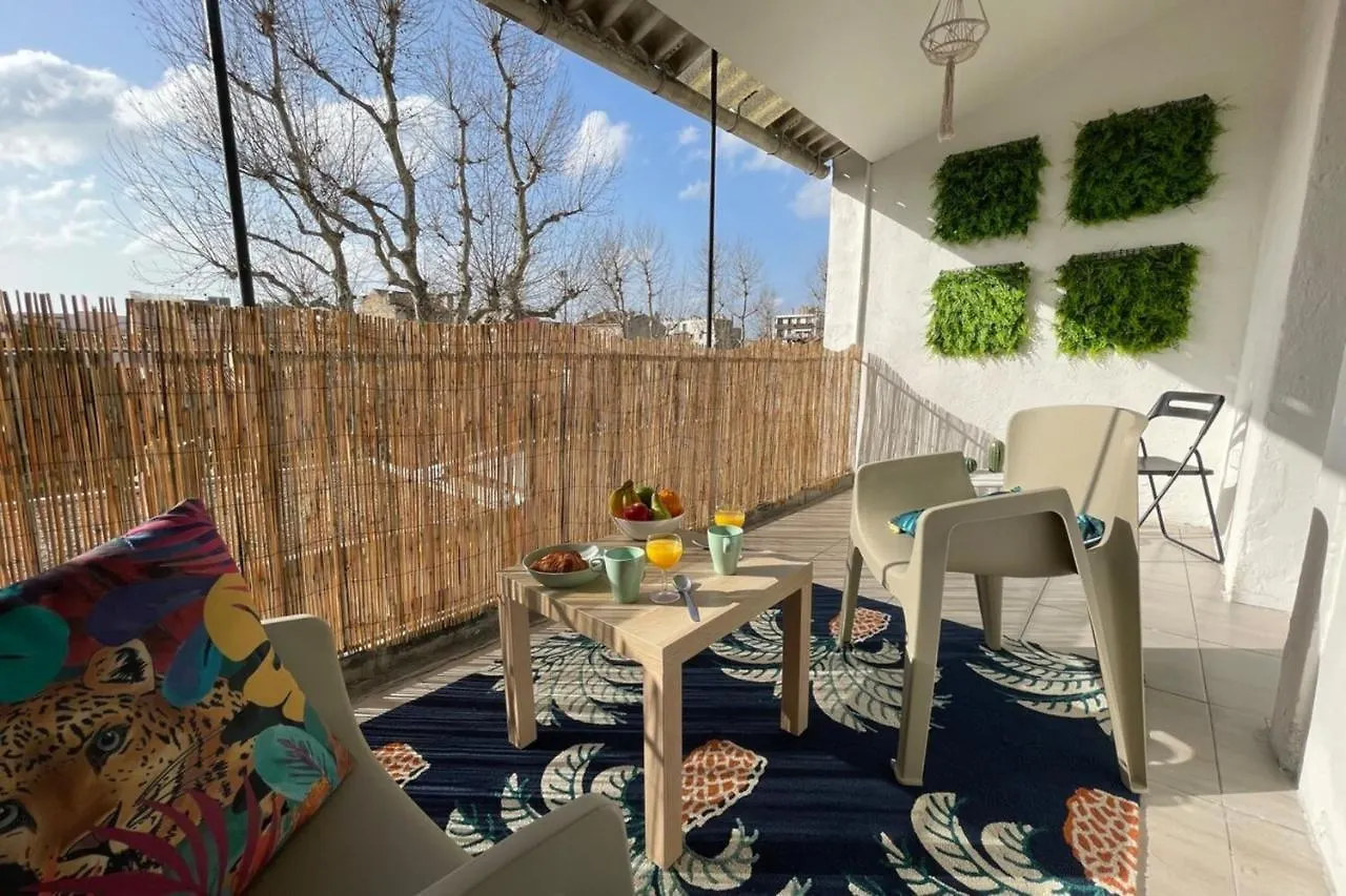 Le Jungle By Anderslocationterrassewifi-Netflix Apartment Marseille