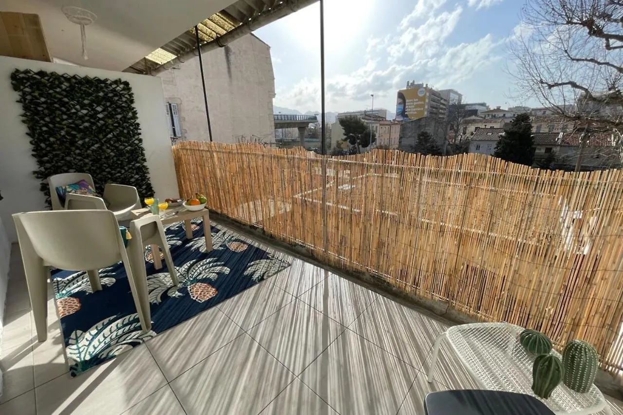 Le Jungle By Anderslocationterrassewifi-Netflix Apartment Marseille 0*,