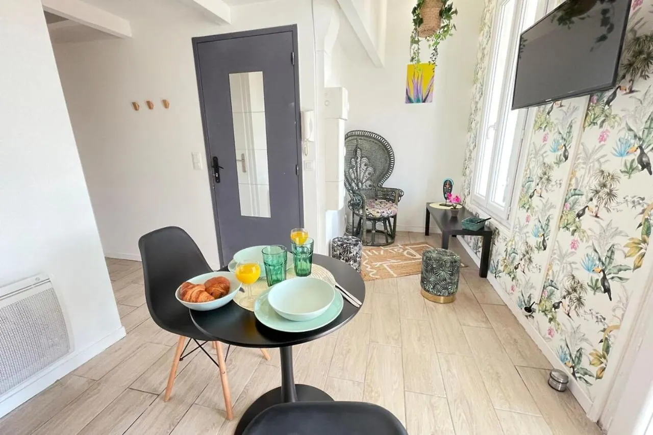 Le Jungle By Anderslocationterrassewifi-Netflix Apartment Marseille France